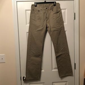 Levi’s 505 Twill Pants, 32x34